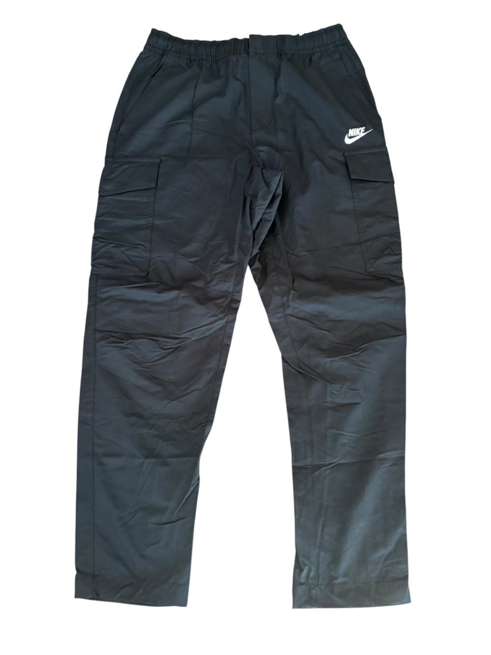 Nike Sportswear Woven Unlined Utility Cargo Pants Black Sz Medium DD5207-010 NWT